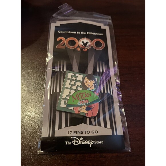Disney‎ Countdown To The Millennium Mulan #18 Pin - Picture 1 of 4
